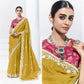Wedding Wear Exclusive Ethnic Motif Saree