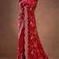 Pure Soft tabby orgenza with sequence embroidery work Saree
