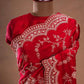 Pure Soft tabby orgenza with sequence embroidery work Saree