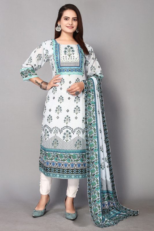 New Launching Light Colour Digital Print Hit Kurti & Dupata