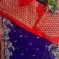 Heavy Sequence & Coading Lace Border in Saree