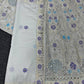 Einführung eines 4 Meter ausgestellten Lehenga mit Paillettenstickerei und Cut-Work