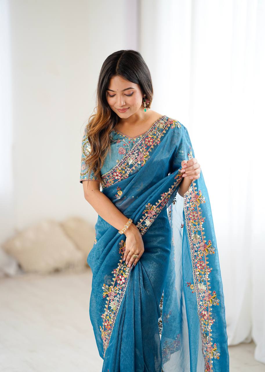 New Launching Real Saree Modelling By Aarti Chauhan