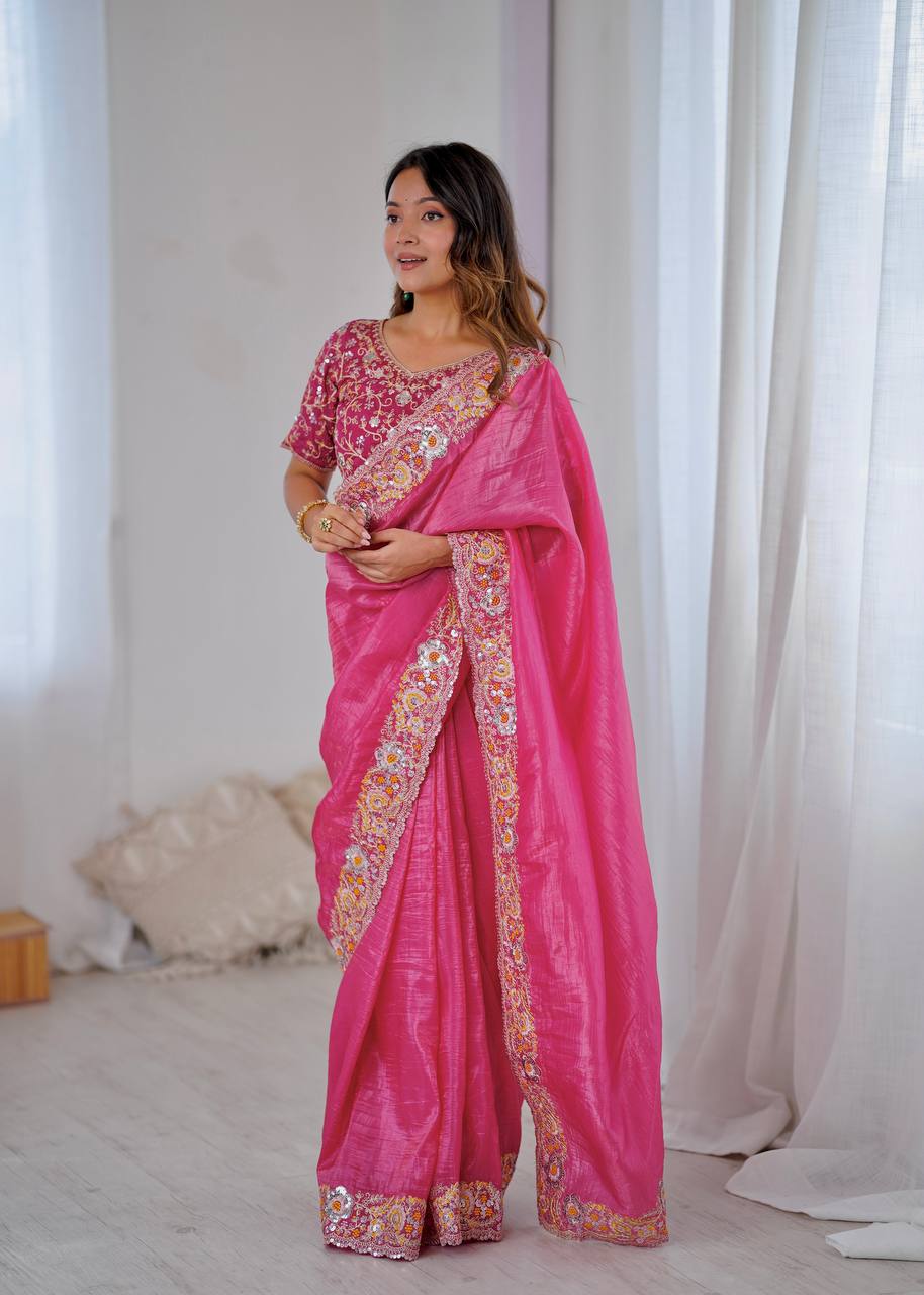New Launching Real Saree Modelling By Aarti Chauhan