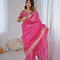 New Launching Real Saree Modelling By Aarti Chauhan
