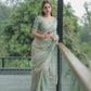 HEAVY SOFT FANDY SATIN SILK SAREE