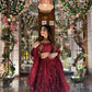 Premium Net Embellished With Beautiful Lehenga Choli