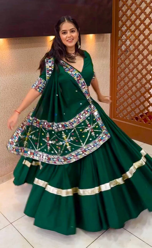 New Đěsigner Navratri Special Lehenga Choli Ready Made