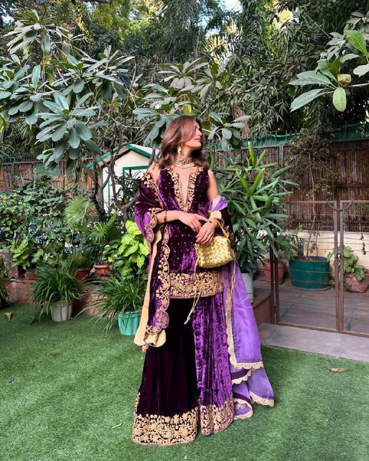 LAUNCHING NEW DESIGNER VELVET SUIT