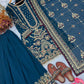 Launching New Đěsigner Party Wear Look Pur Heavy Faux Georgette Top Plazzo & Dupatta Set
