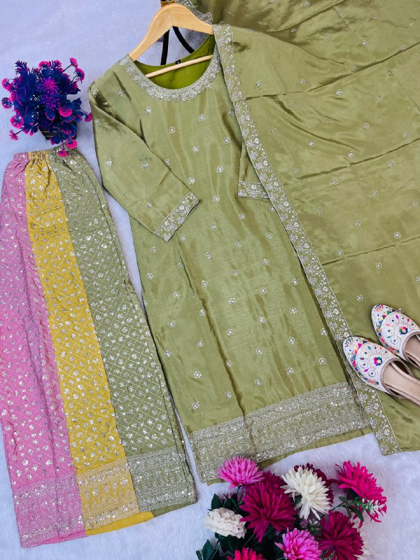 NEW SUIT LAUNCHED SEQUENCE EMBROIDERED WORK