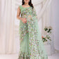 Chikankari Embroidery design Saree