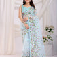 Chikankari Embroidery design Saree