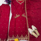 FESTIVAL SPECIAL SEQUENCE EMBROIDERY ON SILK FABRIC SUIT