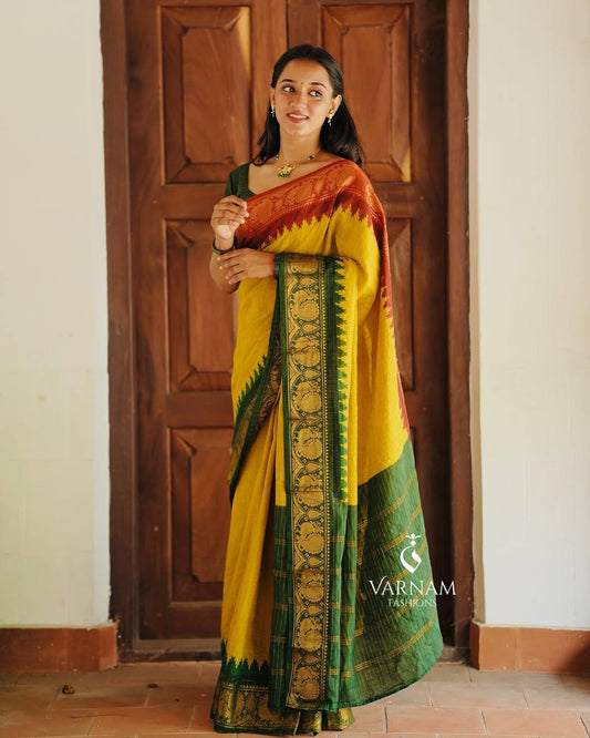 SOFT LICHI SILK CLOTH SAREE
