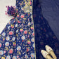LUNCHING NEW EMBROIDERY WORK WITH DIGITAL PRINTED GOWN & DUPATTA SET