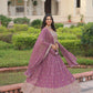 Faux Georgette With Sequins & Zari Multi Embroidered work Lehenga