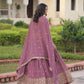 Faux Georgette With Sequins & Zari Multi Embroidered work Lehenga