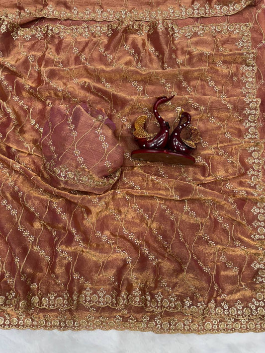 SUPER TRENDING SEQUINS SAREE COLLECTION