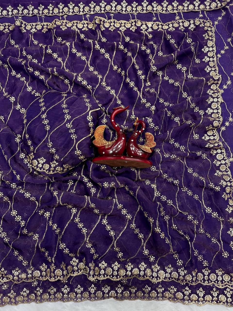 SUPER TRENDING SEQUINS SAREE COLLECTION