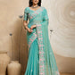 Wedding Special Party Wear Soft NxC Moss chiffon saree