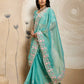 Wedding Special Party Wear Soft NxC Moss chiffon saree