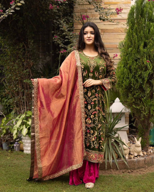 LAUNCHING NEW DESIGNER VELVET SUIT