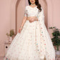 Star Georgette Embroidery Work Lehenga
