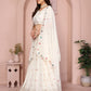 Star Georgette Embroidery Work Lehenga