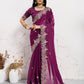 Party Wear Soft Space Silk Saree
