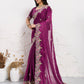 Party Wear Soft Space Silk Saree