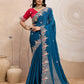 Party Wear Soft Space Silk Saree