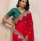 Party Wear Soft Space Silk Saree