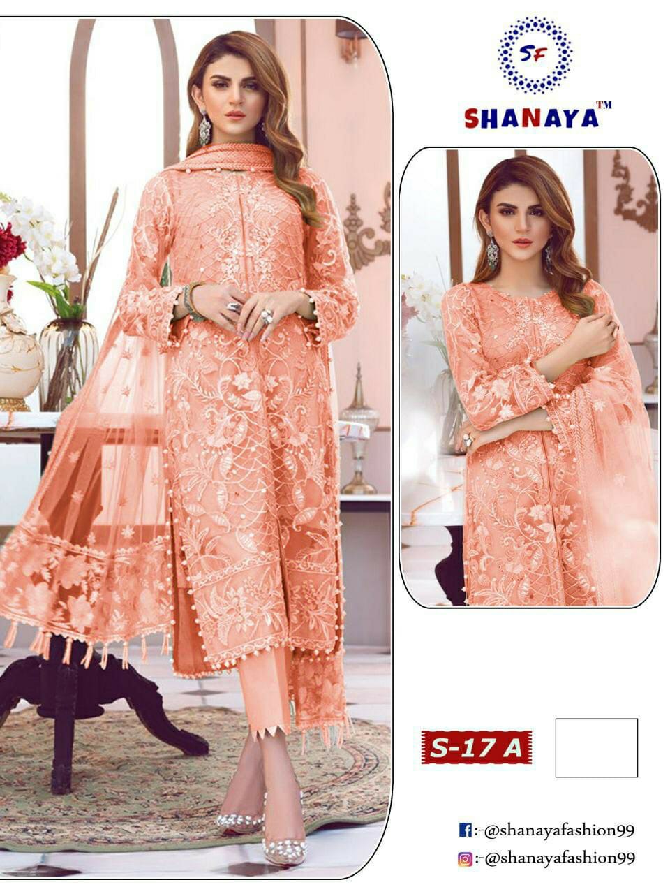 ButterFly Net Pakistani Suit