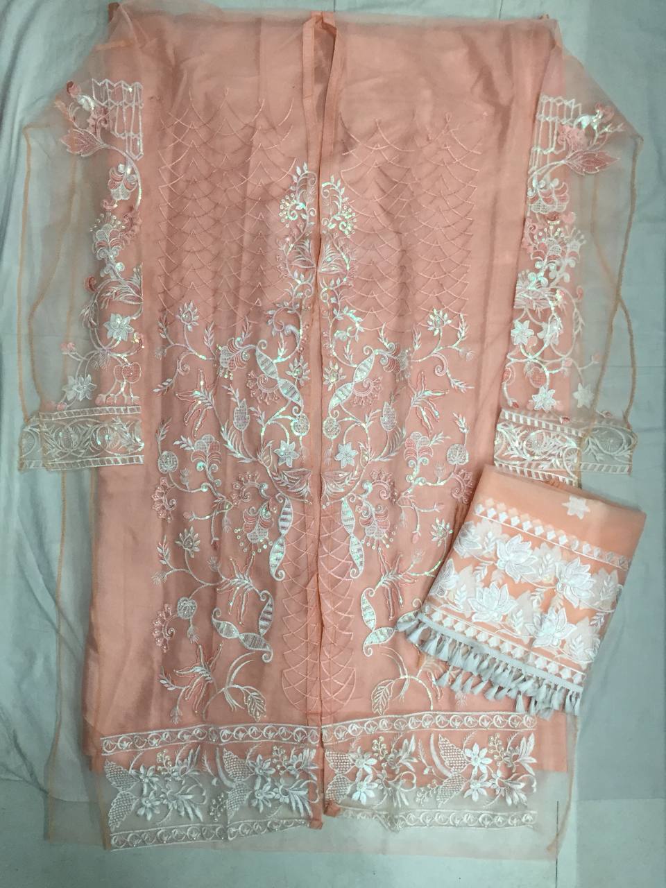 ButterFly Net Pakistani Suit