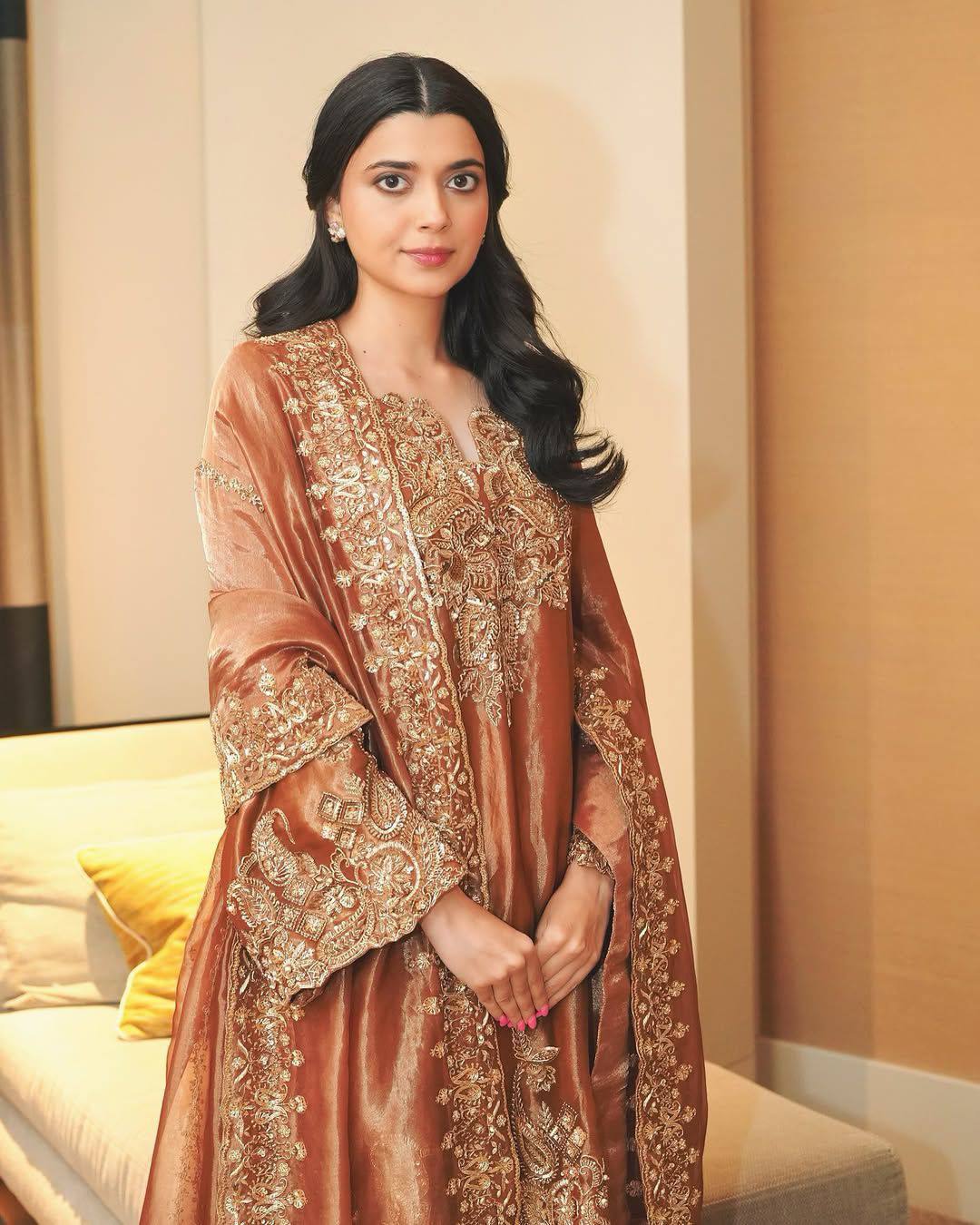 NEWLY LAUNCHED KURTI PLAZZO SET WITH BEAUTIFUL FRENDY SILK DUPATTA