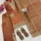 NEWLY LAUNCHED KURTI PLAZZO SET WITH BEAUTIFUL FRENDY SILK DUPATTA