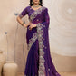 Party Wear Soft Space Silk Saree