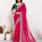 Party Wear Soft Space Silk Saree