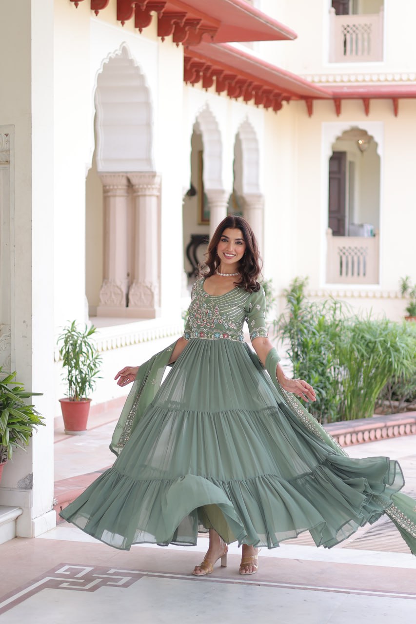 PREMIUM READYMADE DESIGNER GOWN COLLECTIONS.