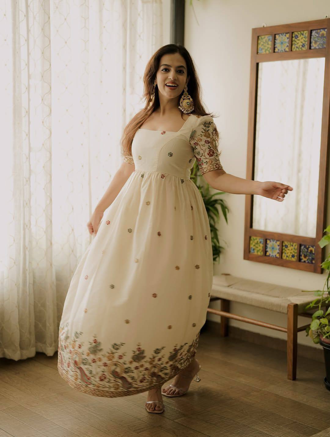 NEWLY LAUNCHED DESIGNER ANARKALI GOWN