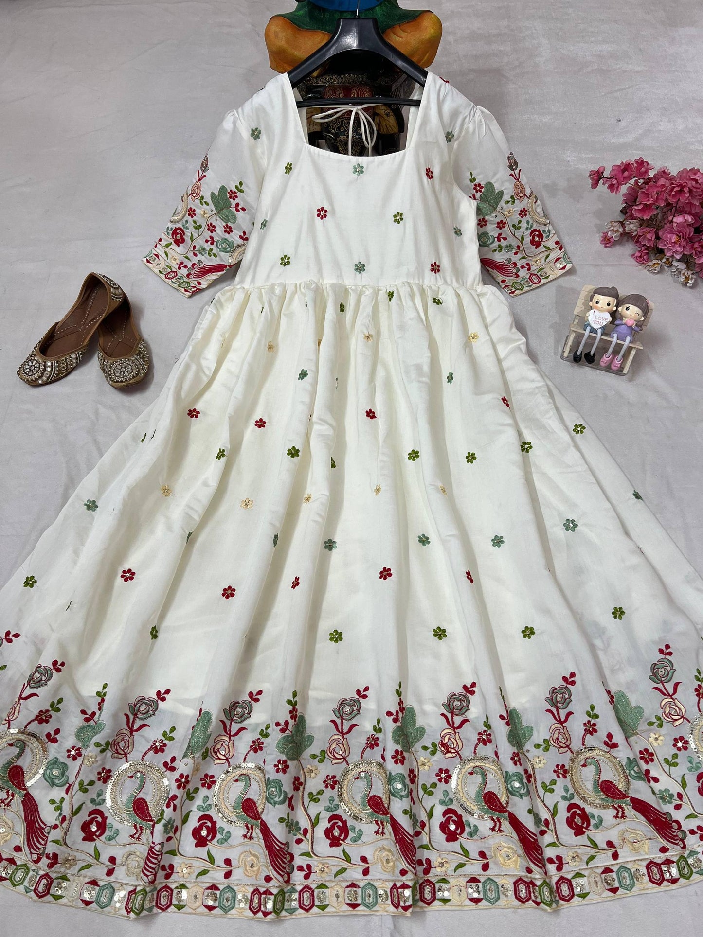 NEWLY LAUNCHED DESIGNER ANARKALI GOWN