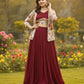 Elegance meets Class in this Printed Koti n Lehenga Sets