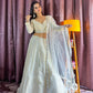 Feiern Sie den Charme der indischen Kultur mit diesem wunderschönen Lehenga-Set