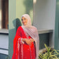 DESIGNER WEAR SEQUENCE EMBROIDERY ON FOX GEORGETTE SUIT