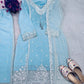 DESIGNER WEAR SEQUENCE EMBROIDERY ON FOX GEORGETTE SUIT
