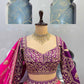 Sehen Sie umwerfend aus in diesem wunderschönen cremefarbenen Lehenga-Set