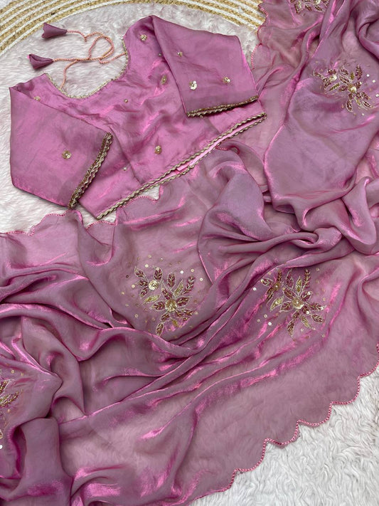 Fendy Sattin Presents New Bollywood Trending Design Saree