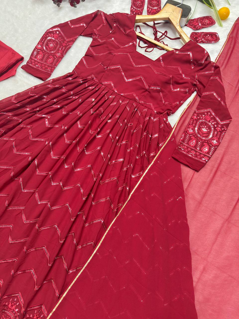 Designer Sarara Suit is luxury clothing Considered