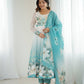 LAUFBEKLEIDUNG TRENDIGES TOP AUS GEORGETTE-KUNSTSTOFF, STICKEREI MIT BAUMWOLLFADEN